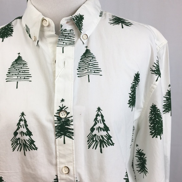 Denim and Flower Christmas Tree shirt size M NWT - Picture 2 of 6